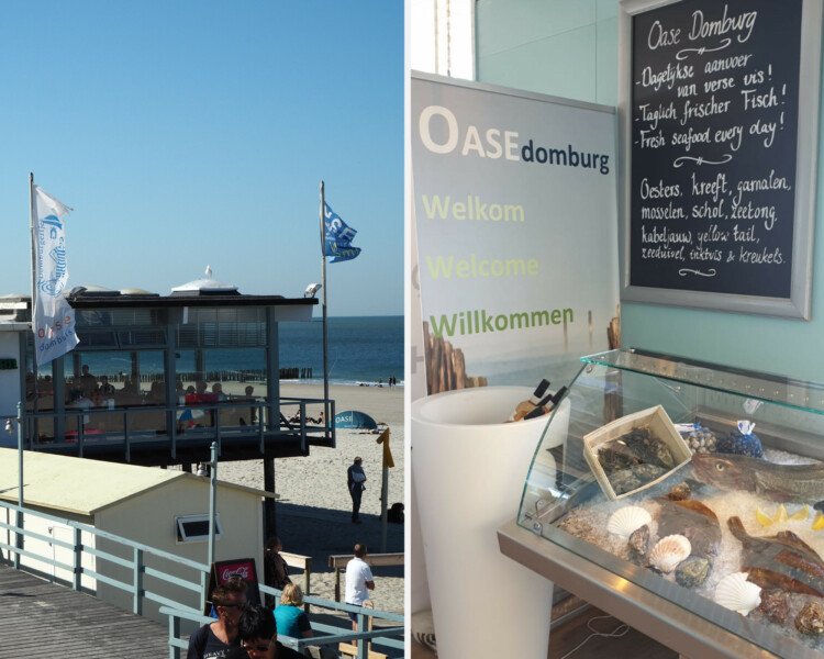 Oase Domburg strandtent in Domburg